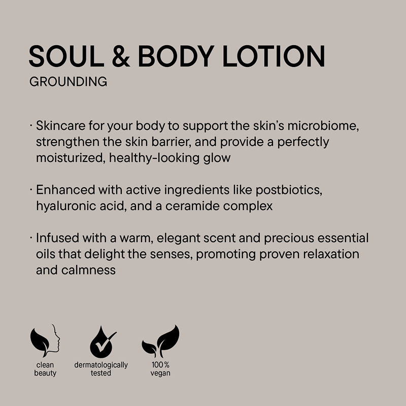 Hovedbilde Soul & Body Lotion Grounding 250ml